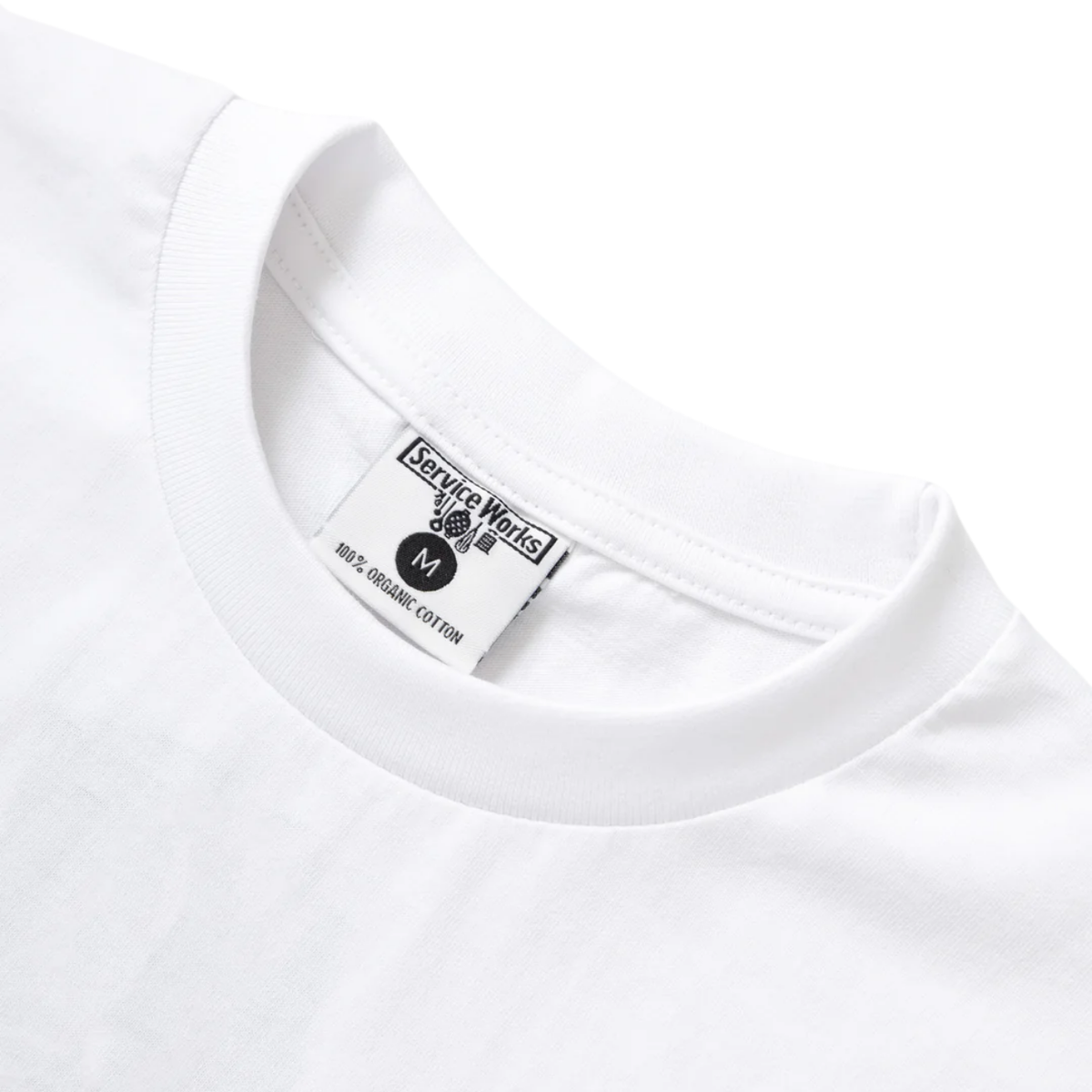 Service Works Work + Pleasure T-Shirt — White — view 5