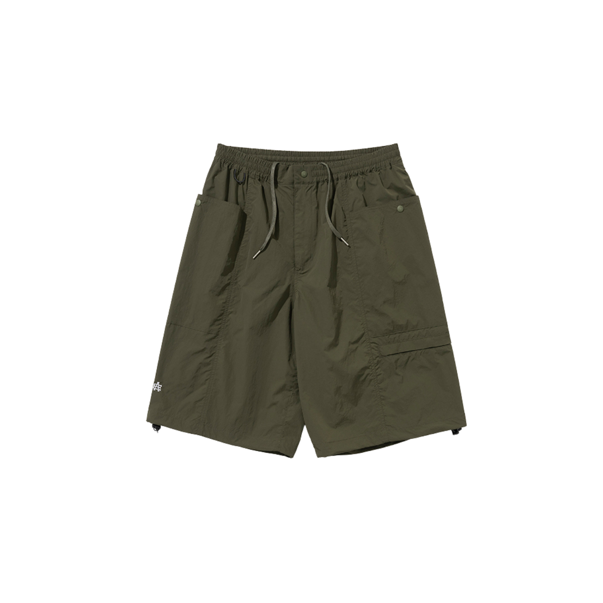 Uniform Bridge Ae Nylon 3POCKET Short Pants — Olive — view 2