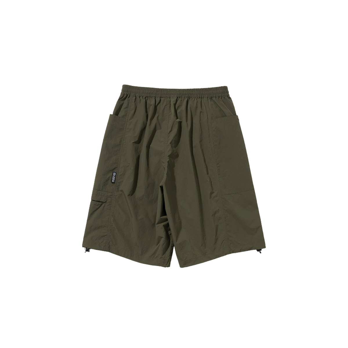 Uniform Bridge Ae Nylon 3POCKET Short Pants — Olive — front view