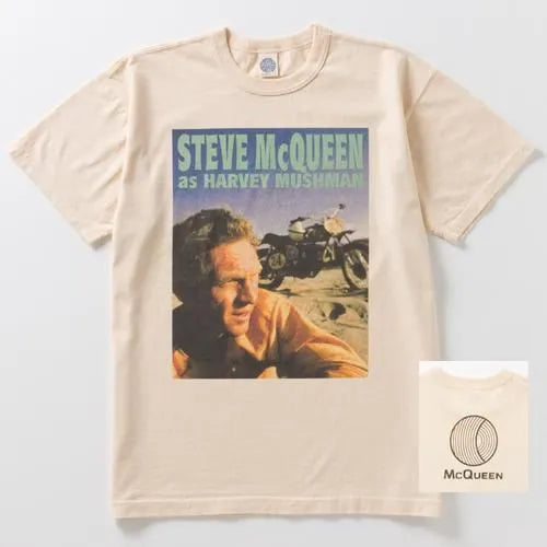Toys McCoy S.mcqueen Tee Steve Mcqueen As Harvey Mushman — Natural — front view