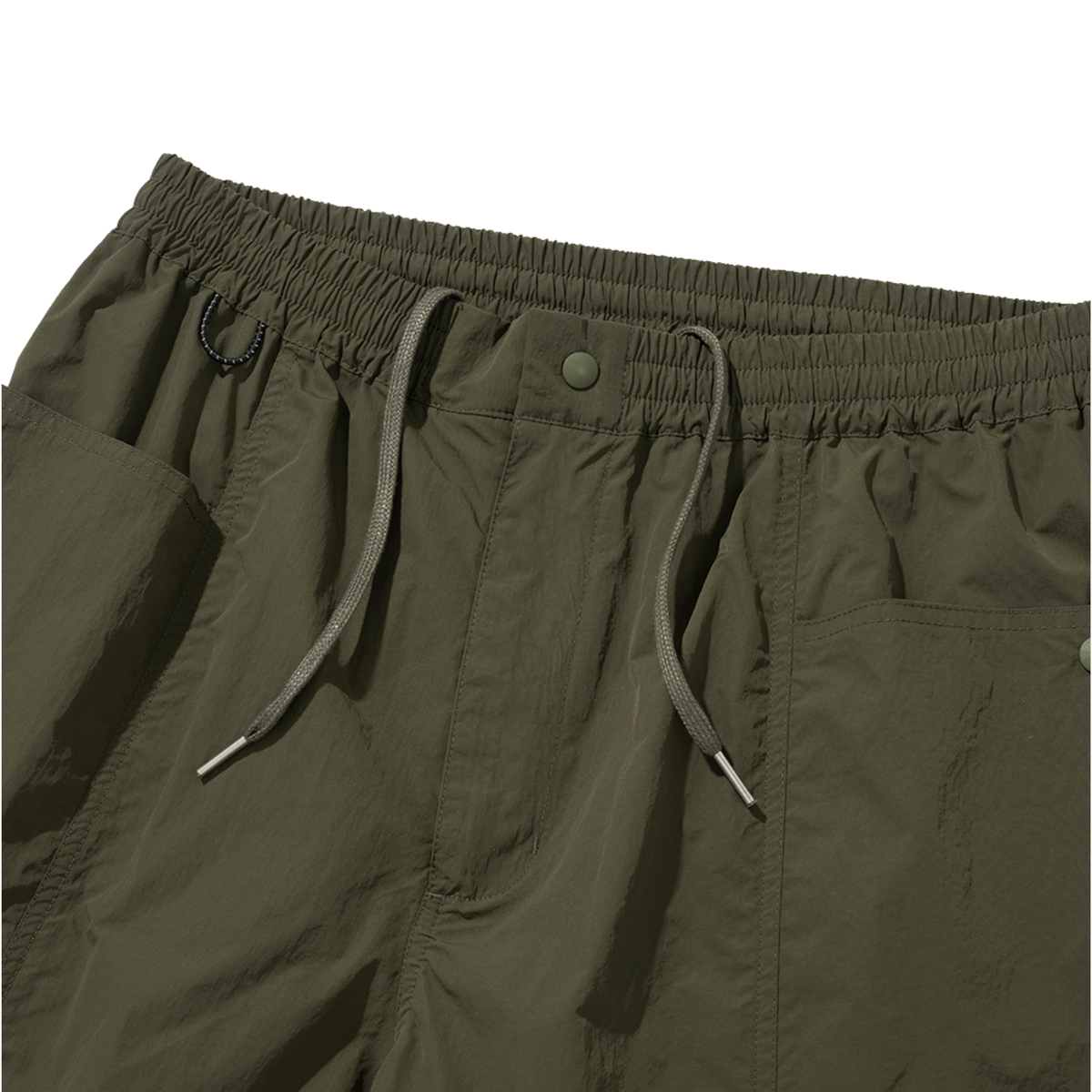 Uniform Bridge Ae Nylon 3POCKET Short Pants — Olive — view 7