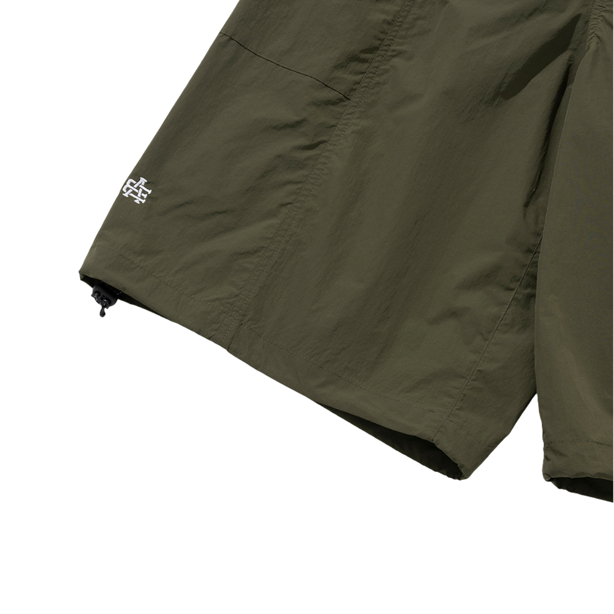 Uniform Bridge Ae Nylon 3POCKET Short Pants — Olive — view 8