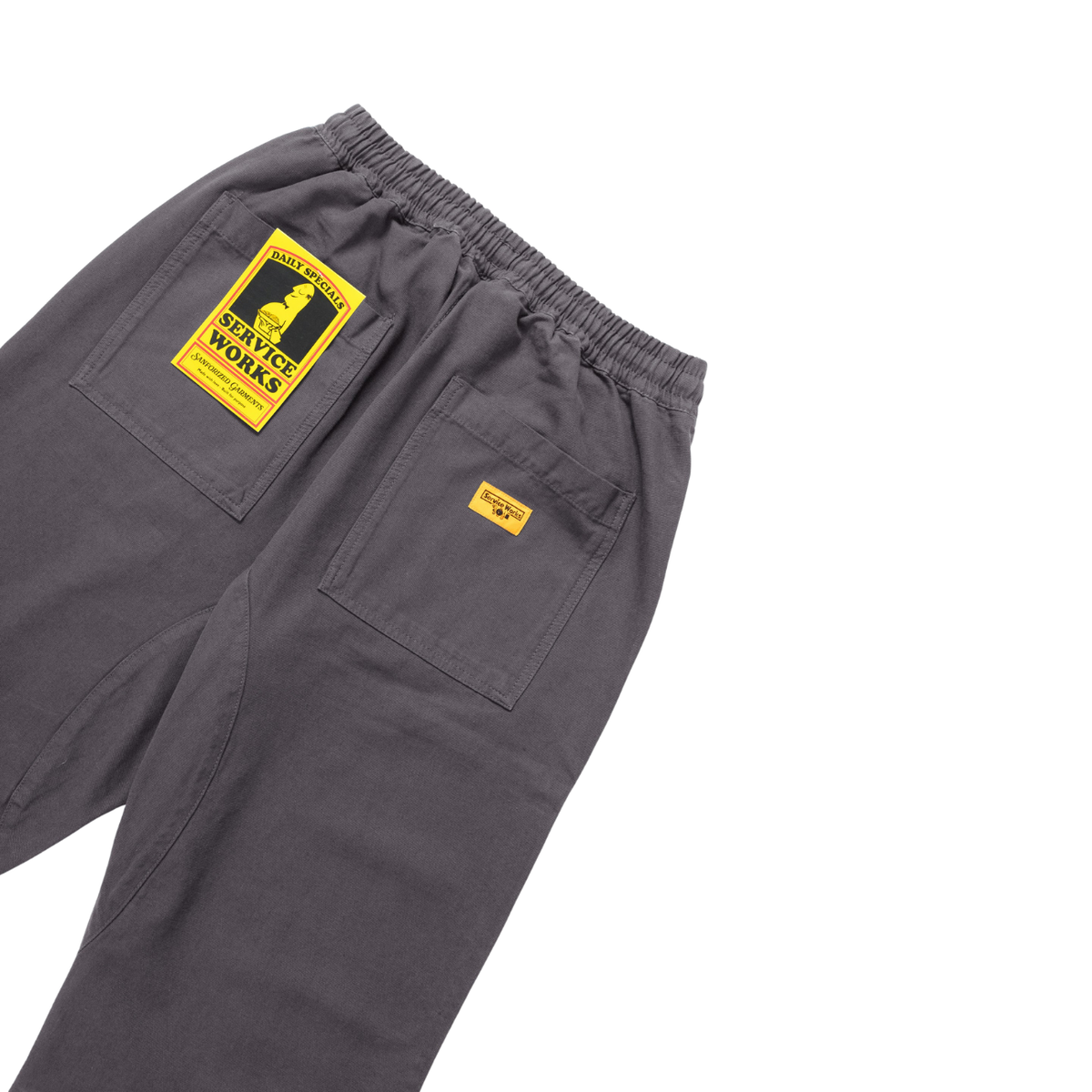 Service Works Ripstop Chef Pant — Washed Black — view 5