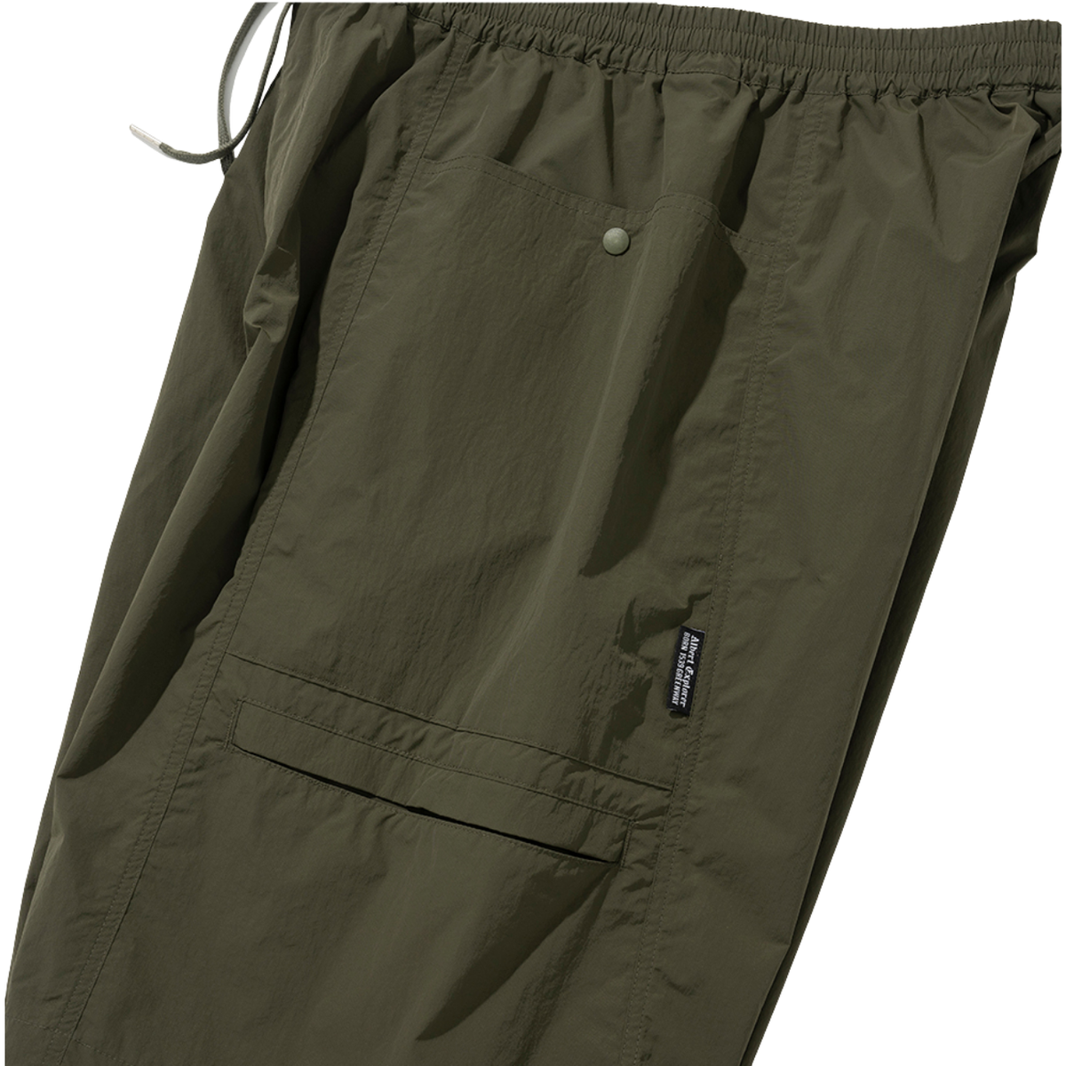 Uniform Bridge Ae Nylon 3POCKET Short Pants — Olive — view 10