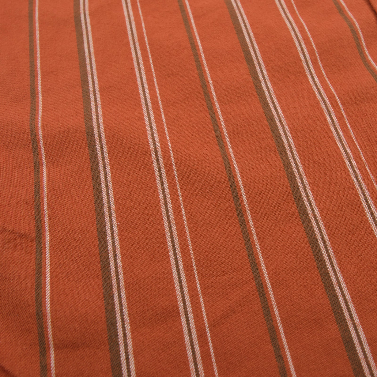 Freenote Dayton Short Sleeve — Orange Stripe — view 8