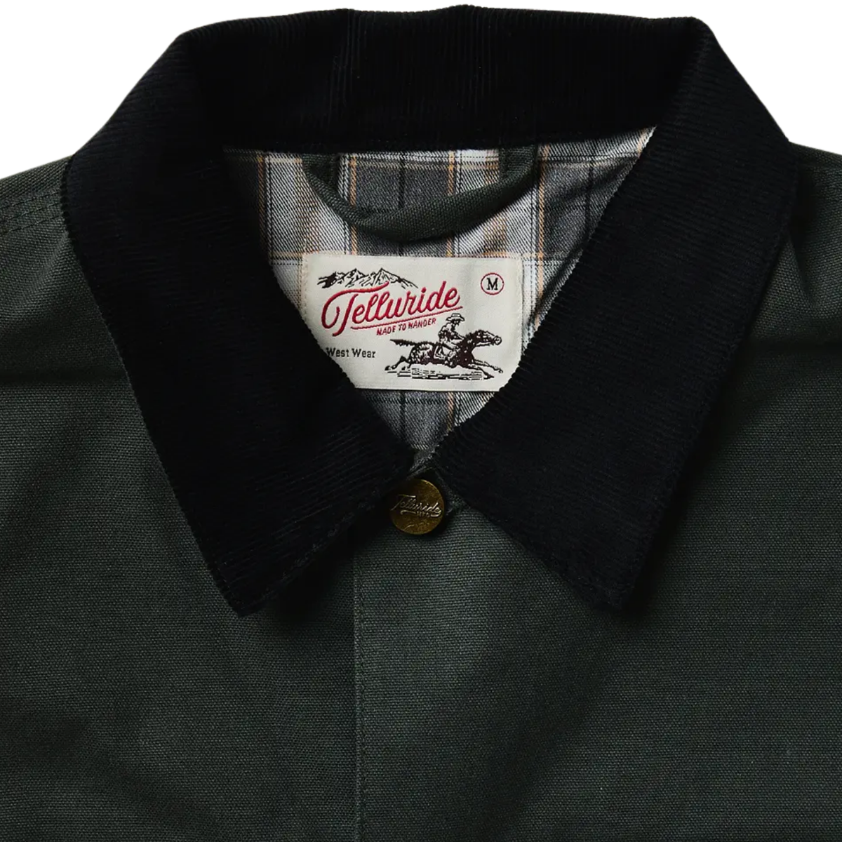 Telluride Wanderer Chore Coat — Forest — view 5