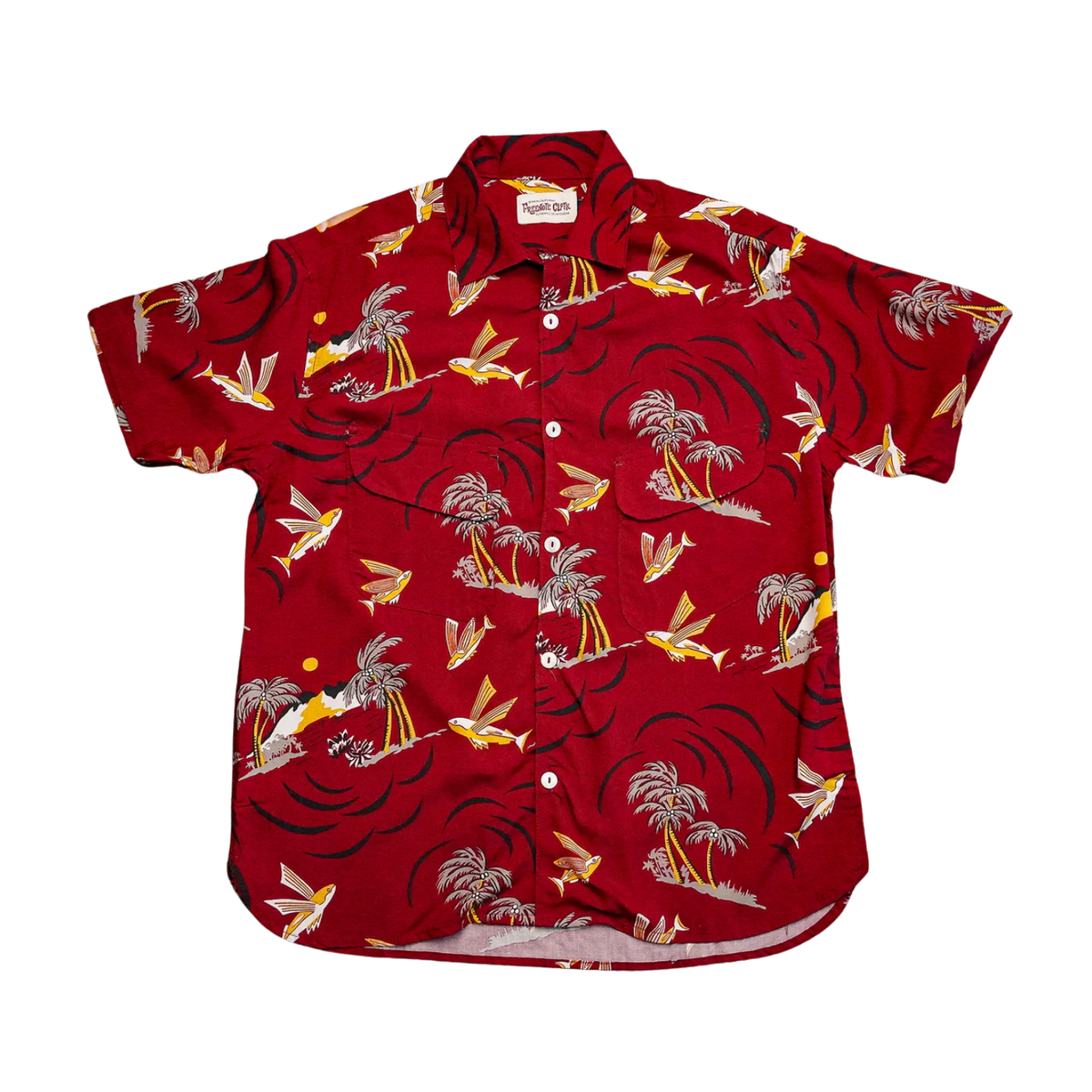 Freenote Dean Double Pocket — Flying Fish — front view