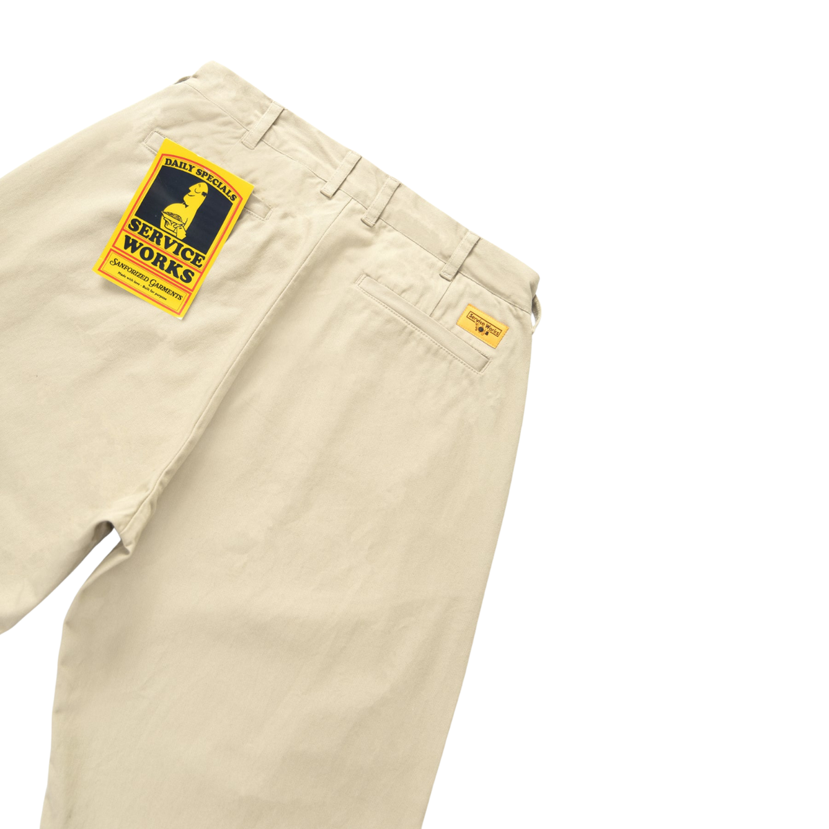 Service Works Drill Part Timer Pant — Khaki — view 4