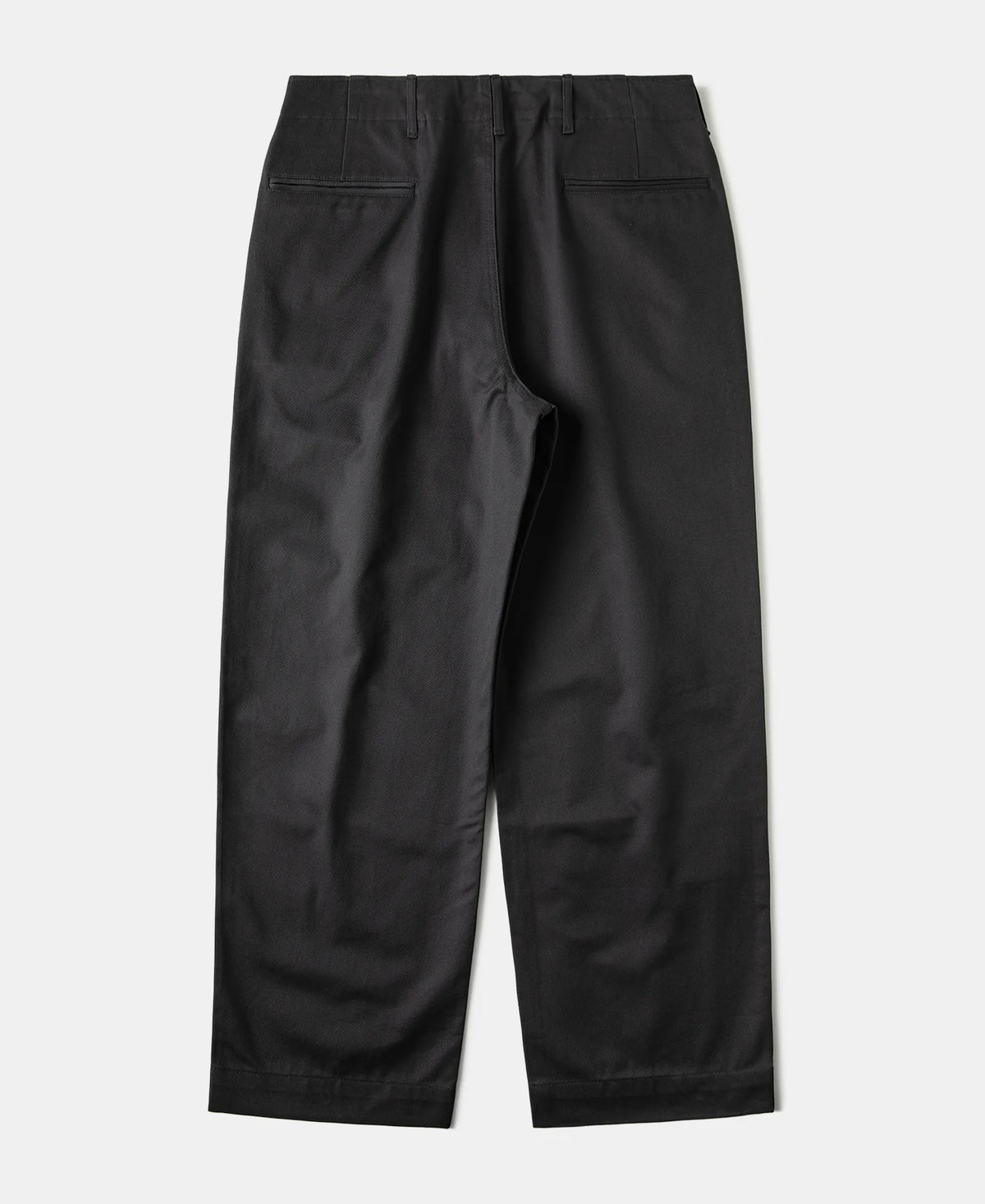 MILITORA LOT 827 1940S USN CHINO TROUSERS - VINTAGE BLACK