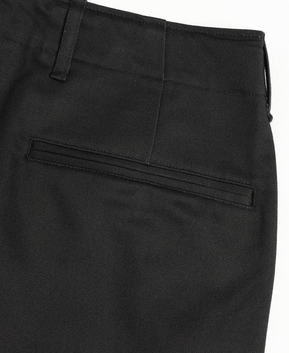 MILITORA LOT 827 1940S USN CHINO TROUSERS - VINTAGE BLACK