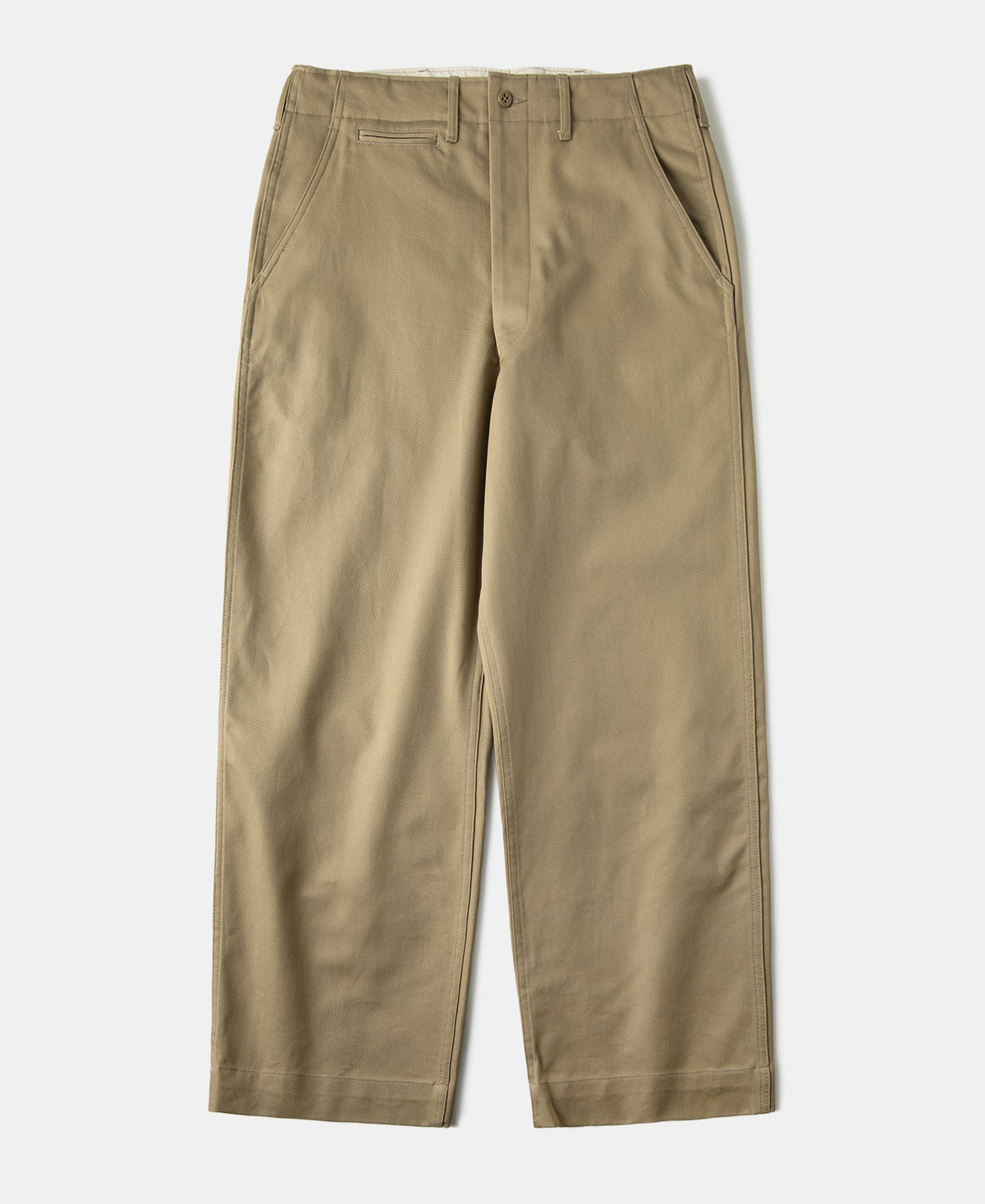 MILITORA LOT 827 1940S USN CHINO TROUSERS - KHAKI