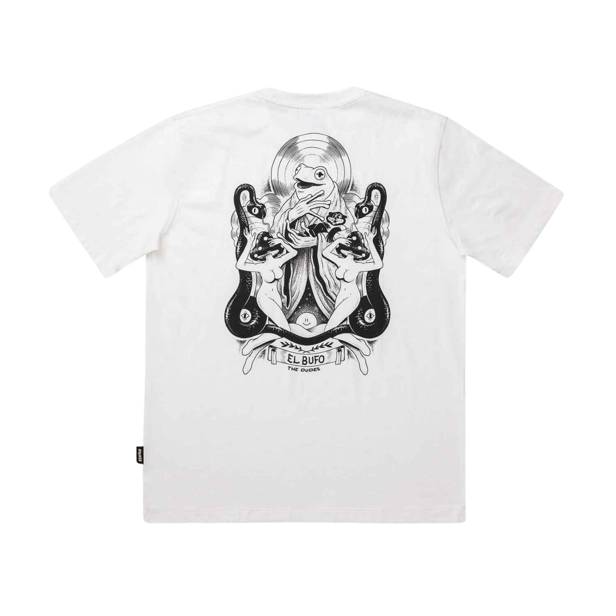 The Dudes El Bufo T-Shirt — Off-White — front view