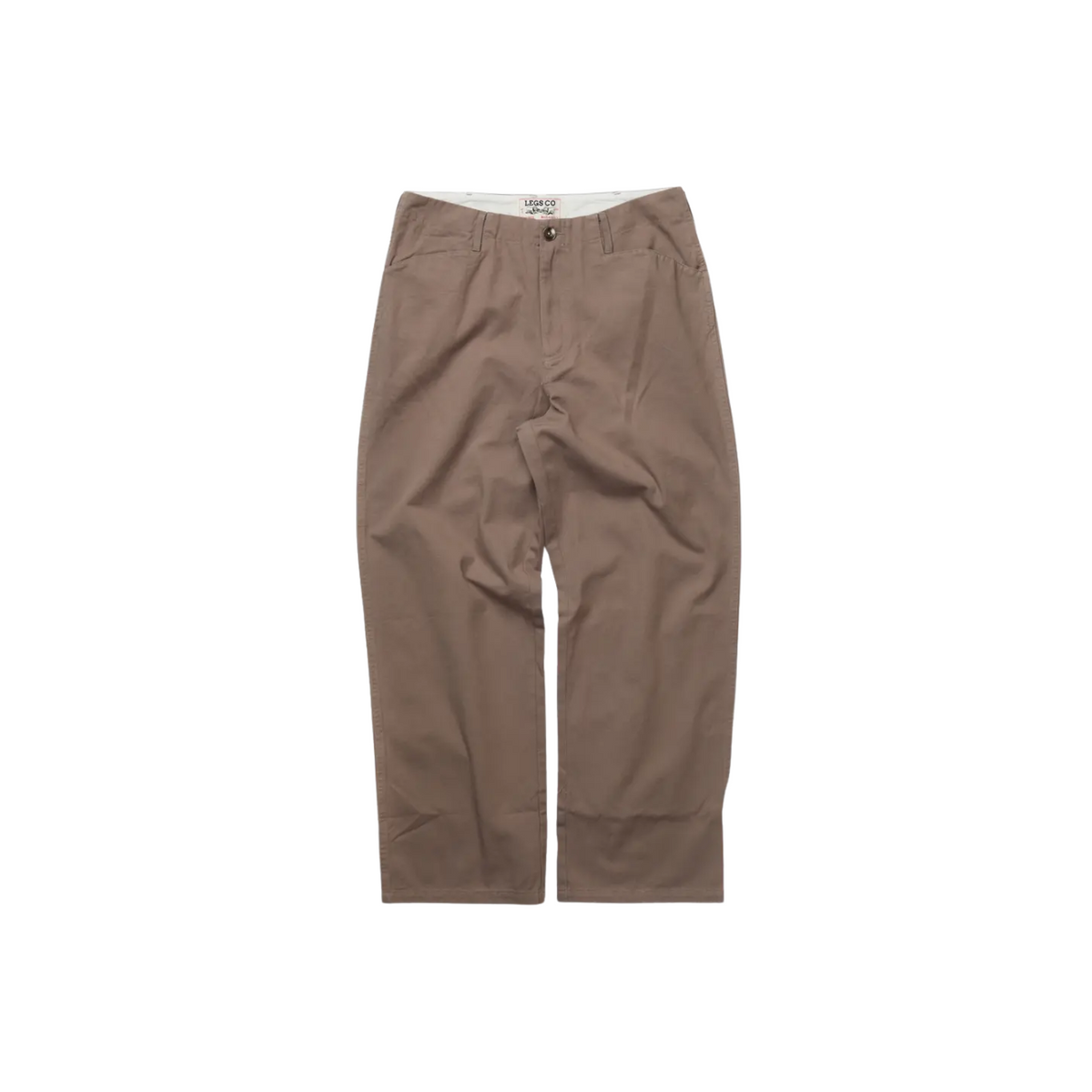Legs Co Straight Cut - Regular Work Pants — Grey — front view