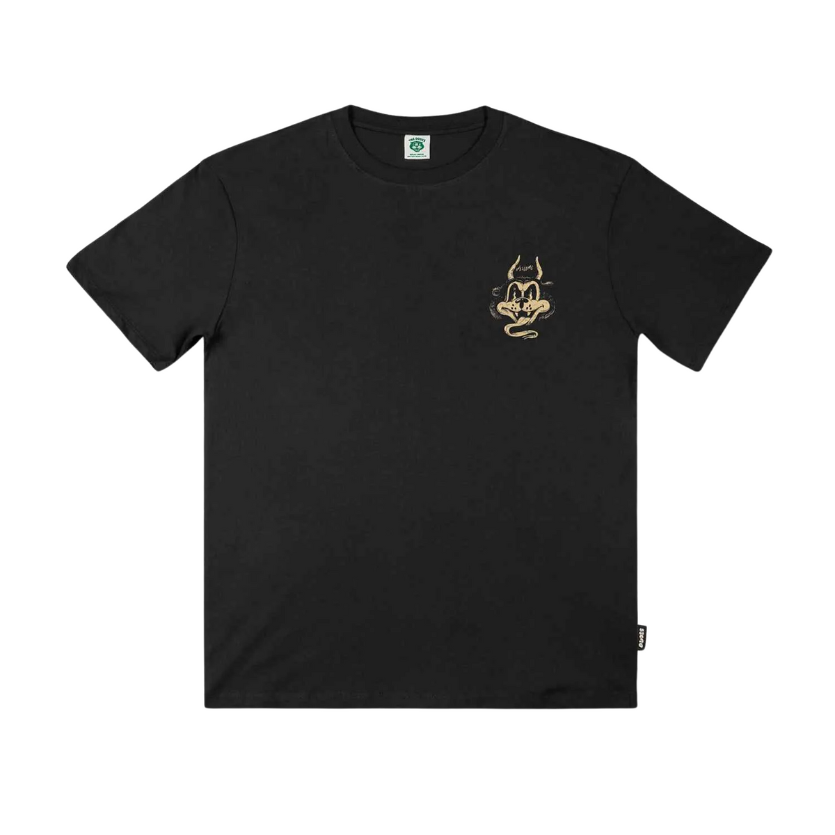 The Dudes Belzeebud T-Shirt — Black — view 2