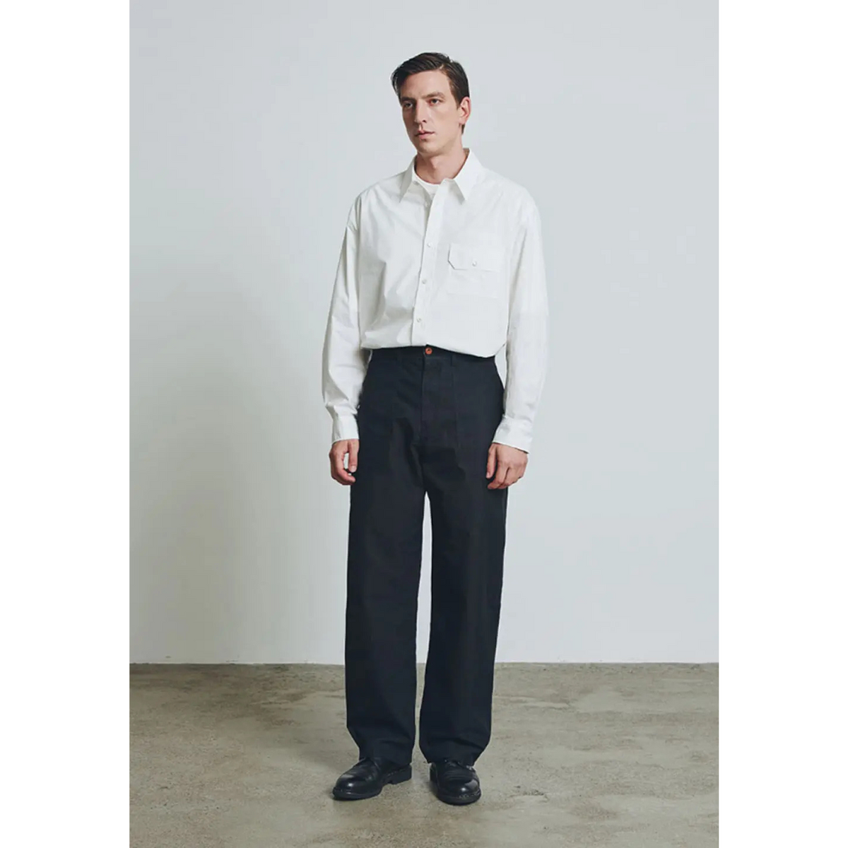 Uniform Bridge Fatigue Pocket Pants — Black — view 4