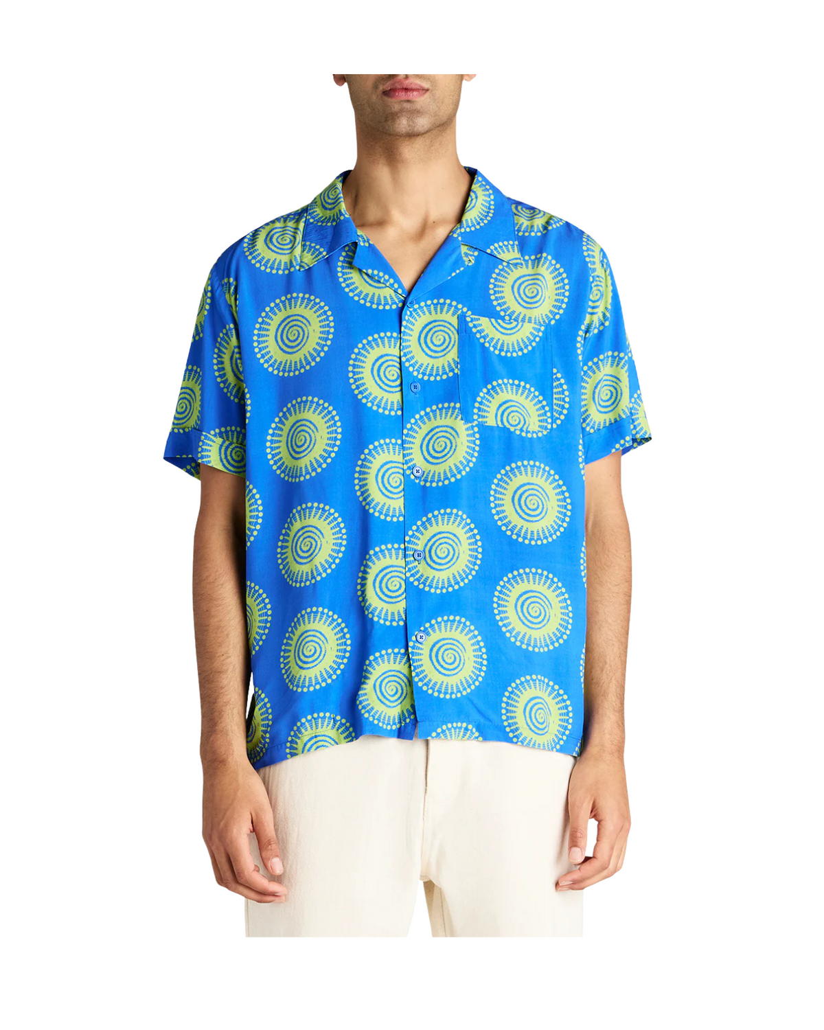 DEUS EX MACHINA PORTAL SHIRT BLUE