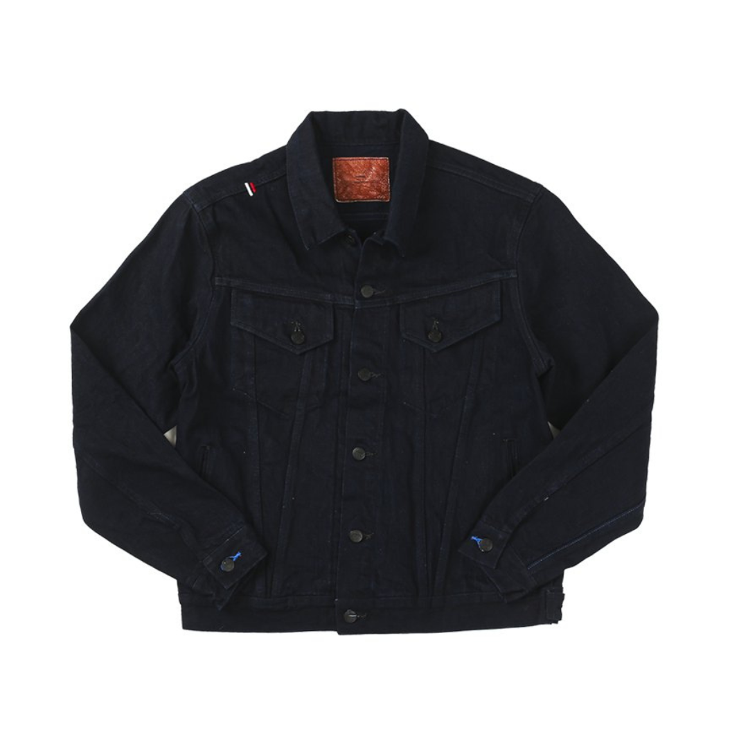 Tanuki Id Type 3 Jacket — Indigo X Indigo — front view