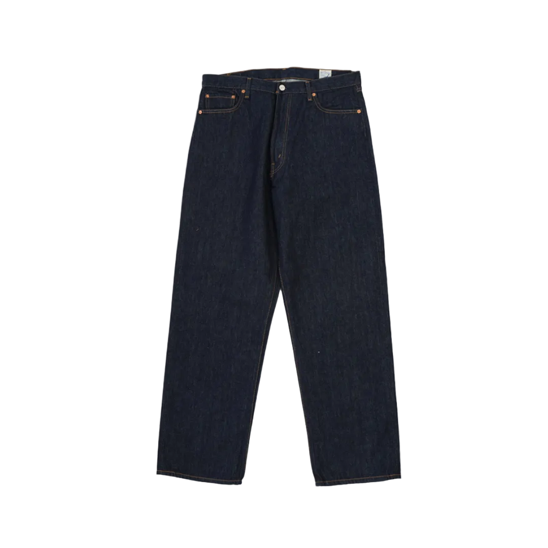 orSlow 101 Dads Fit Denim Pants — One Wash — front view