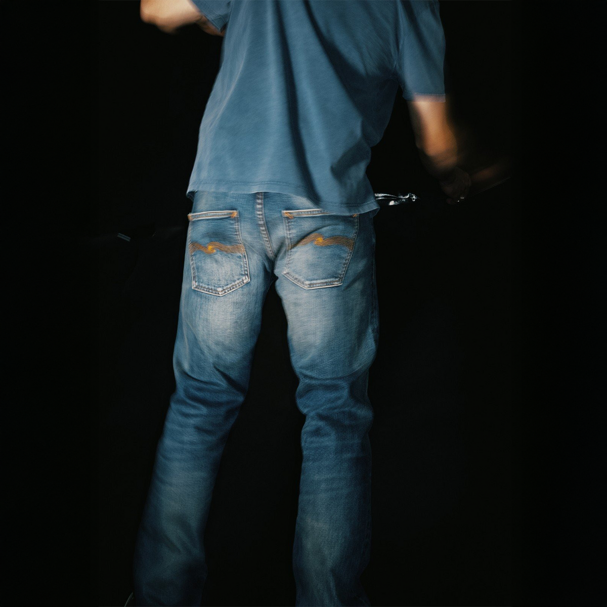 Nudie Jeans Grim Tim — Ghost Selvage — view 3