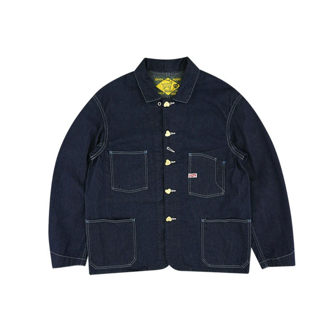 TCB Jeans Cathartt Chore Coat — Denim — front view