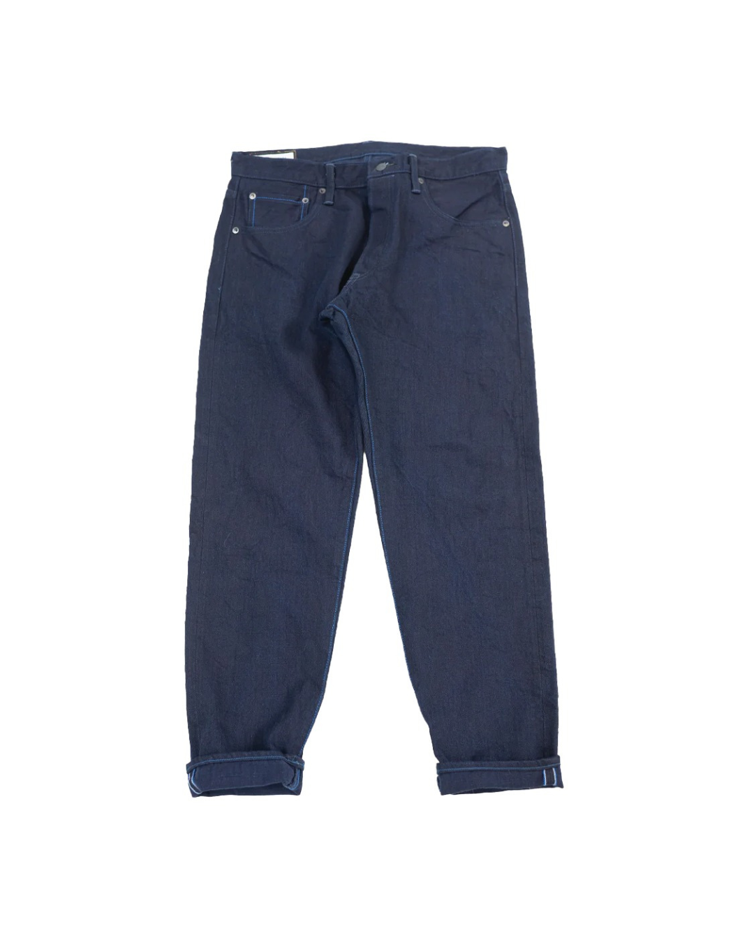 Tanuki Id Draft Tapered — Indigo X Indigo — front view