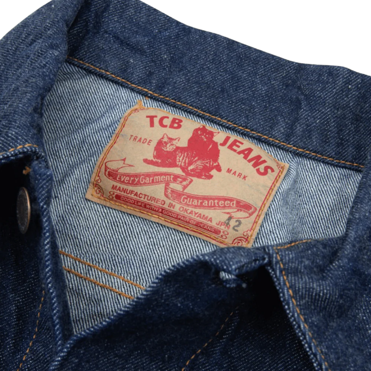 TCB Jeans 60'S Trucker Jacket — Indigo — view 3