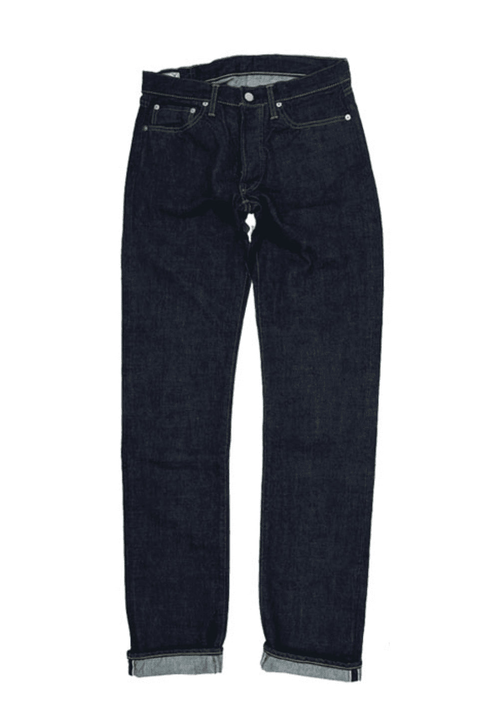 Dry Bones Slim Straight — Indigo — front view