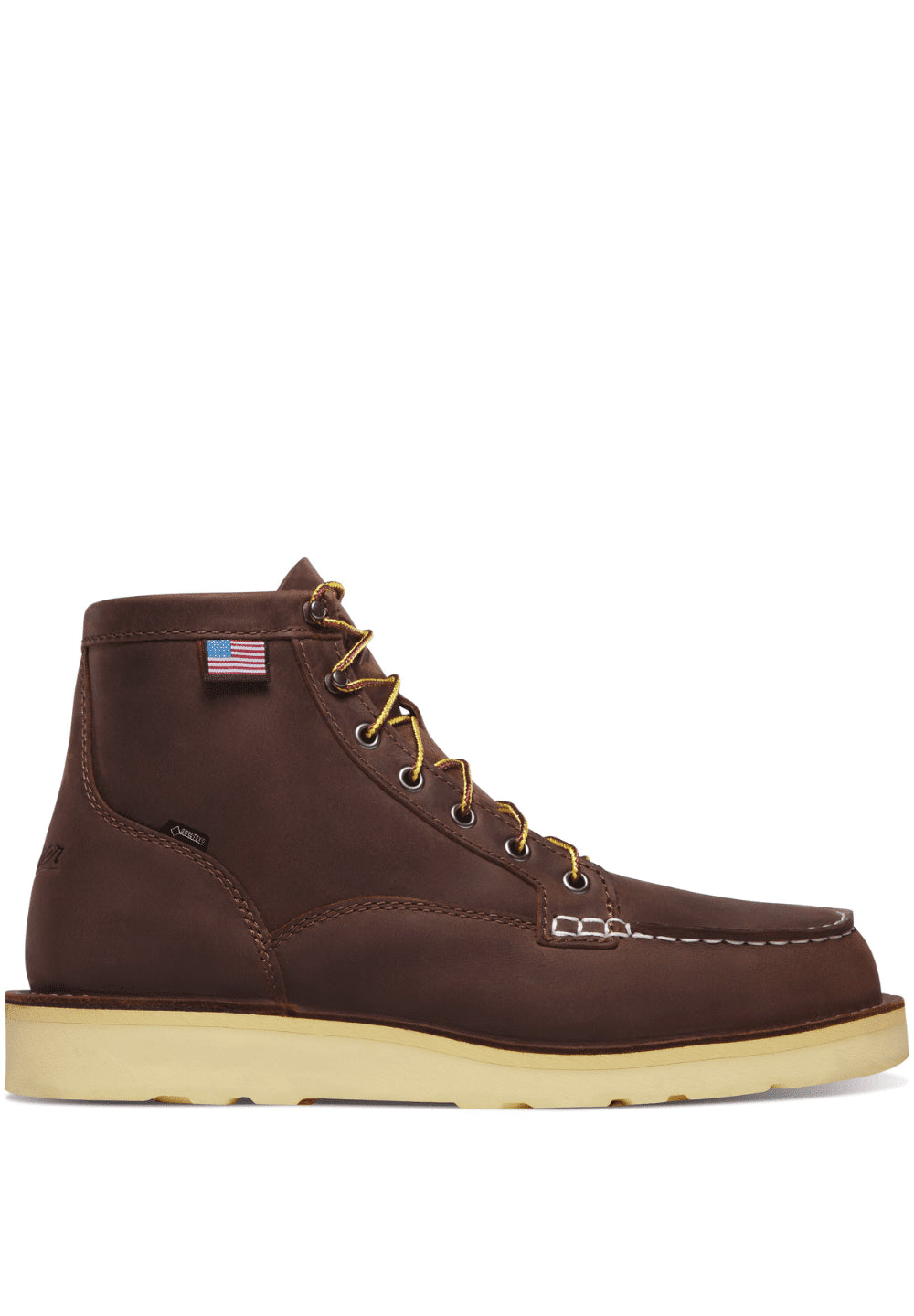 Danner Bull Run Moc Toe Gtx — Brown — front view