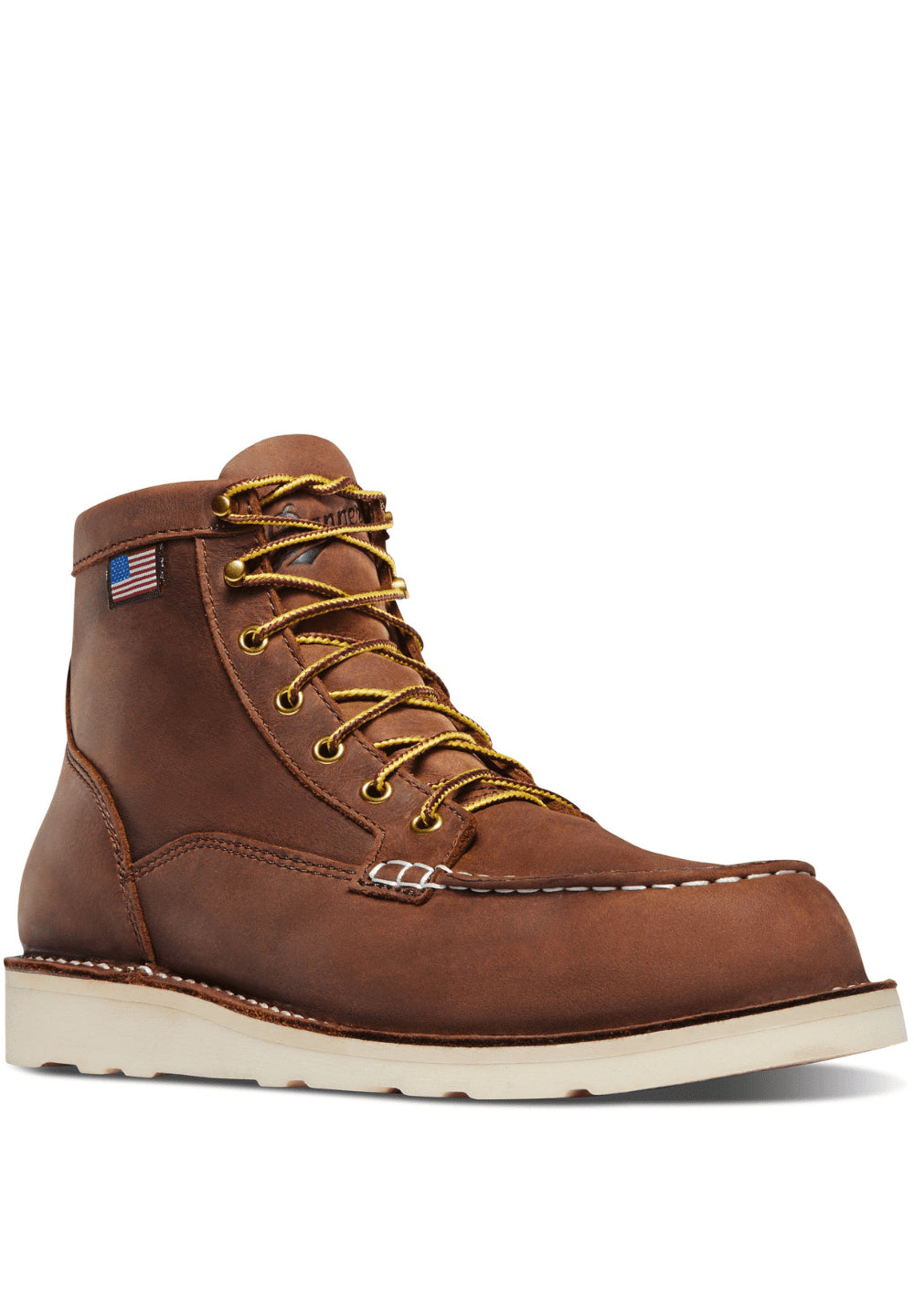 Danner Bull Run Moc Toe — Tobacco — front view