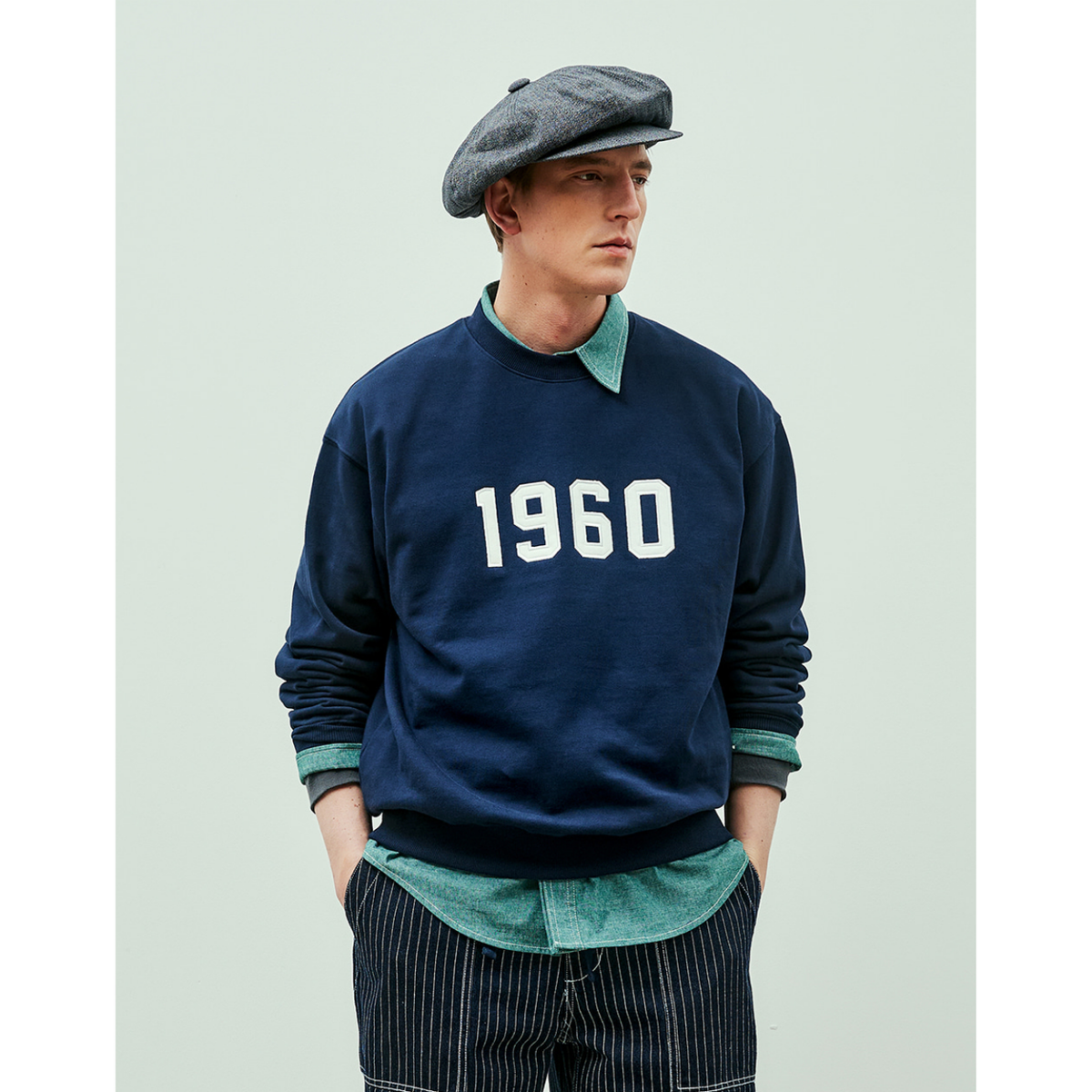 Uniform Bridge 1960 Sweatshirts Khaki — Khaki — view 3