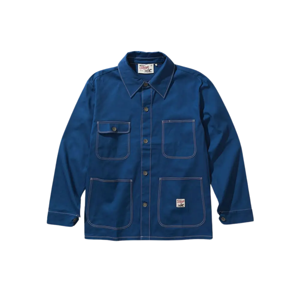 Telluride Chore Coat — Industrial Blue — front view