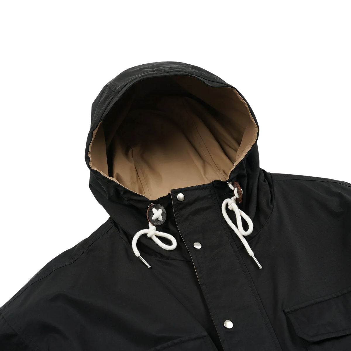 Frizm Works Wading Hooded Parka — Black — view 3