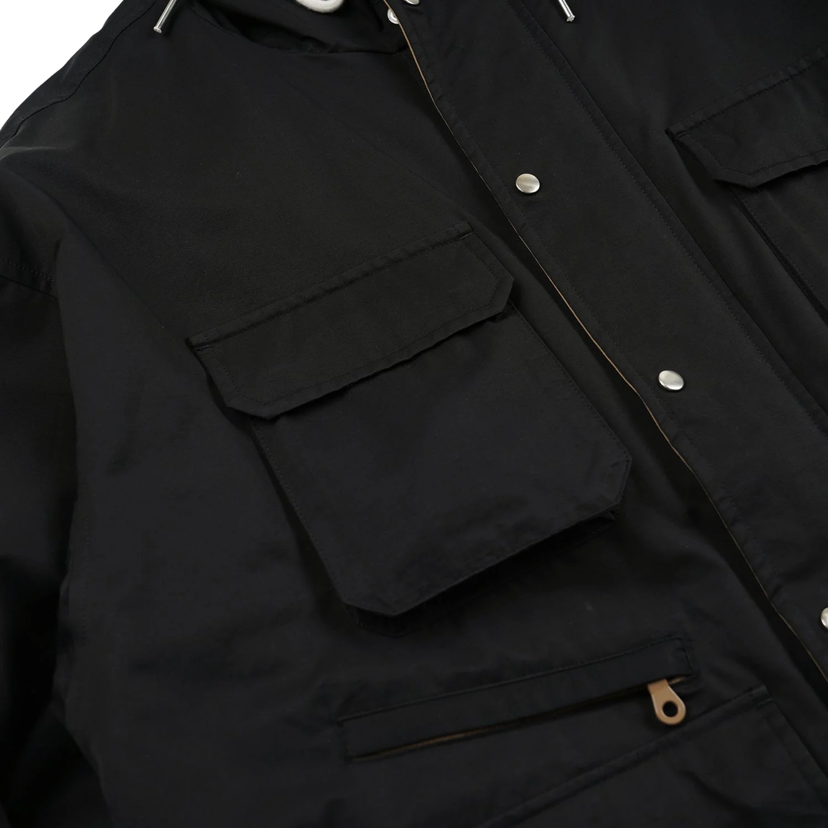 Frizm Works Wading Hooded Parka — Black — view 4