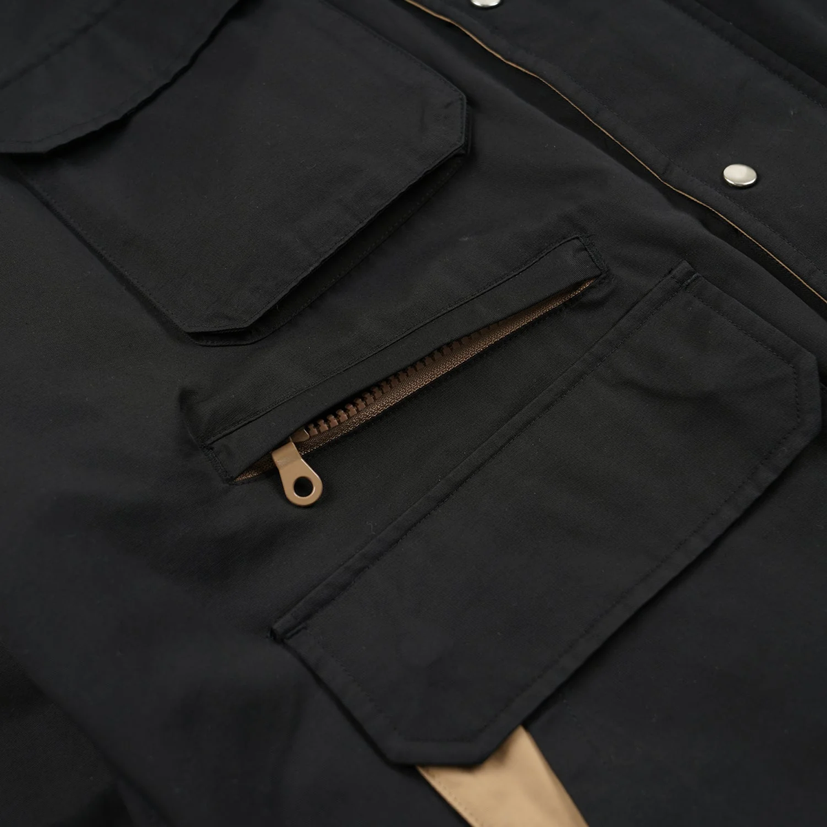 Frizm Works Wading Hooded Parka — Black — view 6