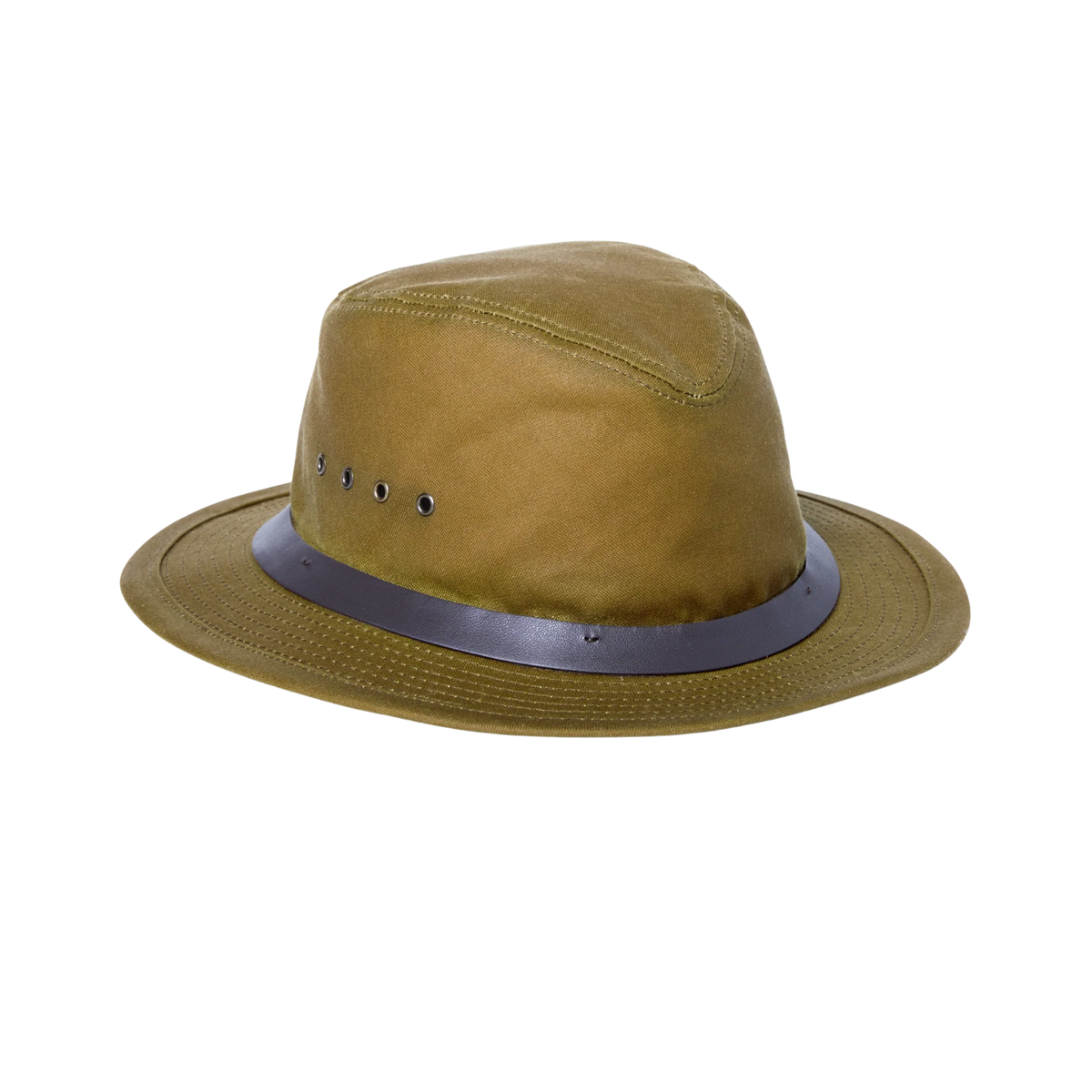 Filson Tin Cloth Packer Hat — Dark Tan — view 2