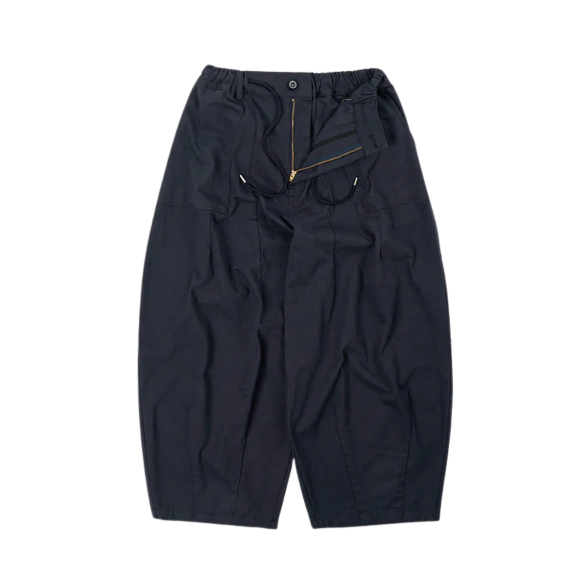 Frizm Works Twill Balloon Pants — Navy — front view