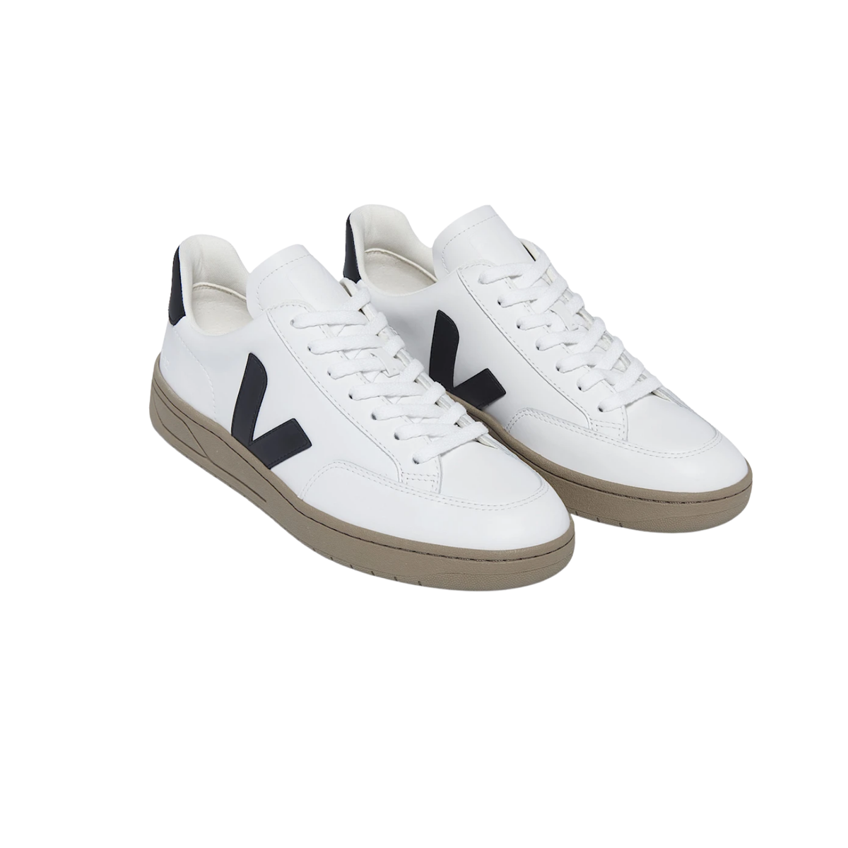 Veja V-12 — Extra-White/Black/Dune — view 2