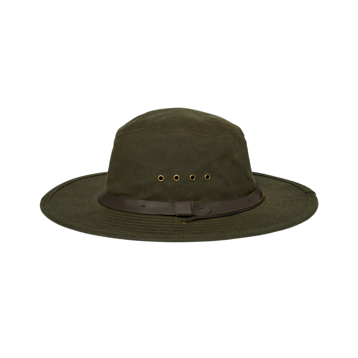 Filson Tinbush Hat — Otter Green — front view
