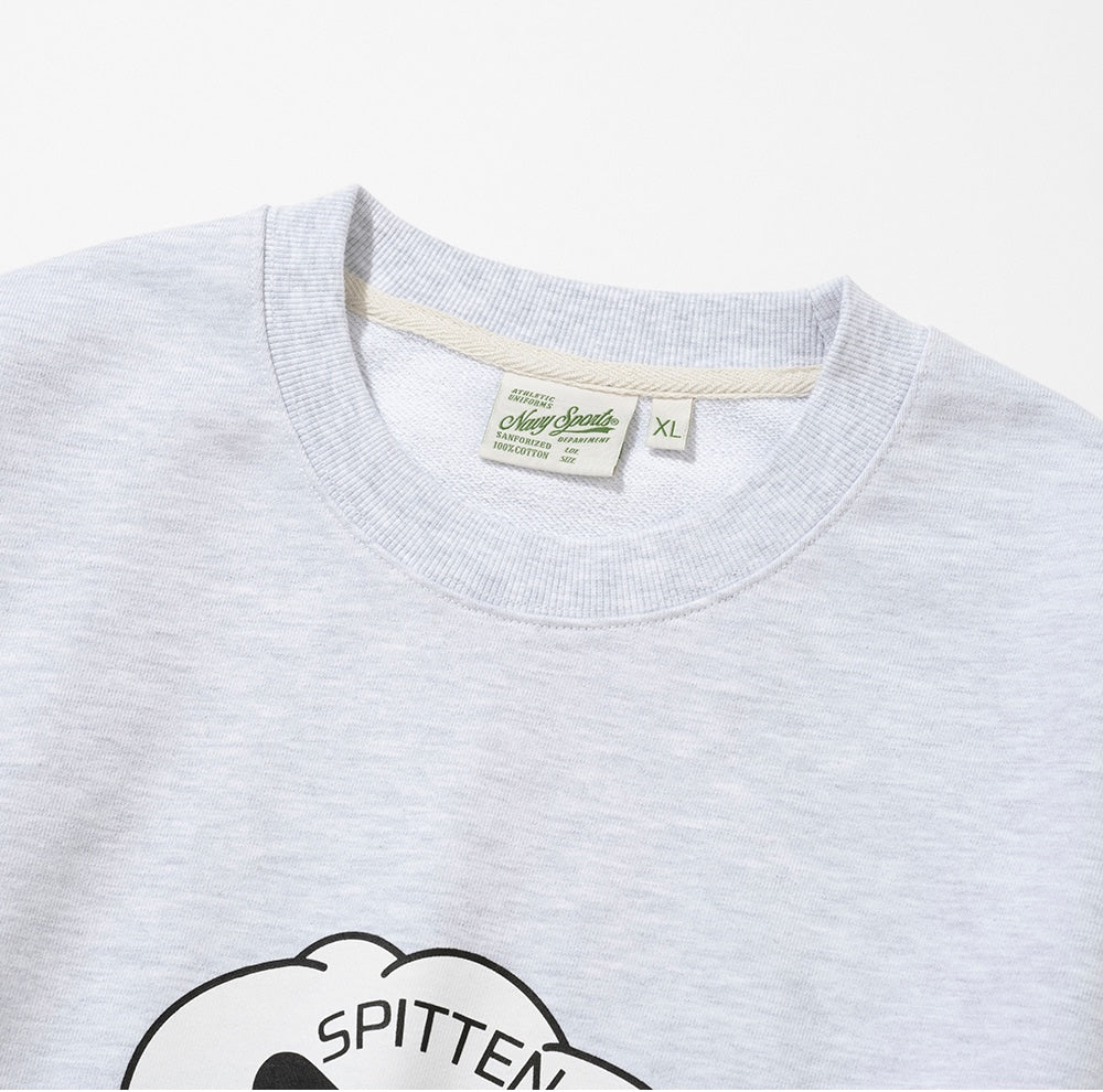Uniform Bridge Spitten Kitten Sweatshirts — 1% Melange — view 3