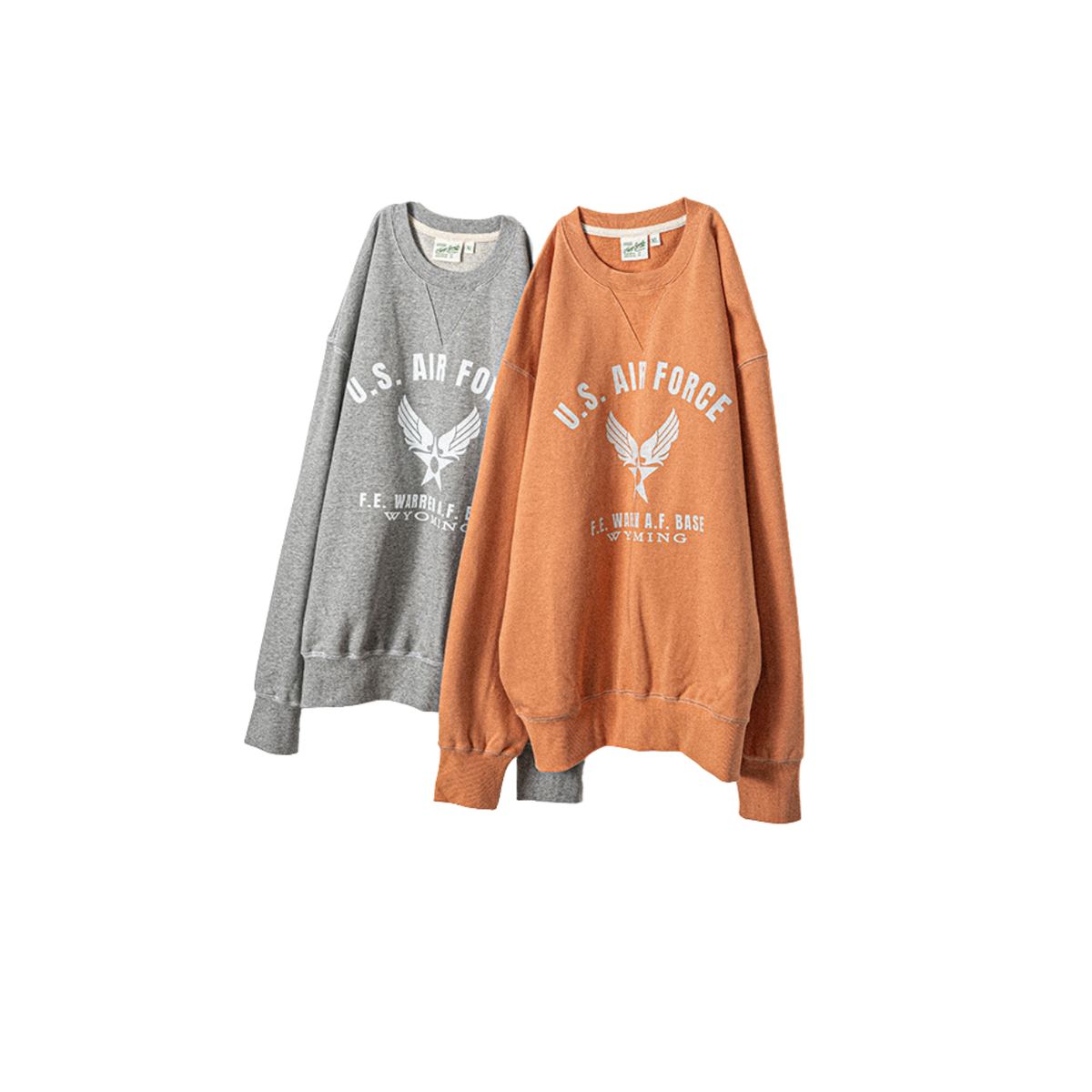 Uniform Bridge Air Force Sweatshirts — Coral — view 3