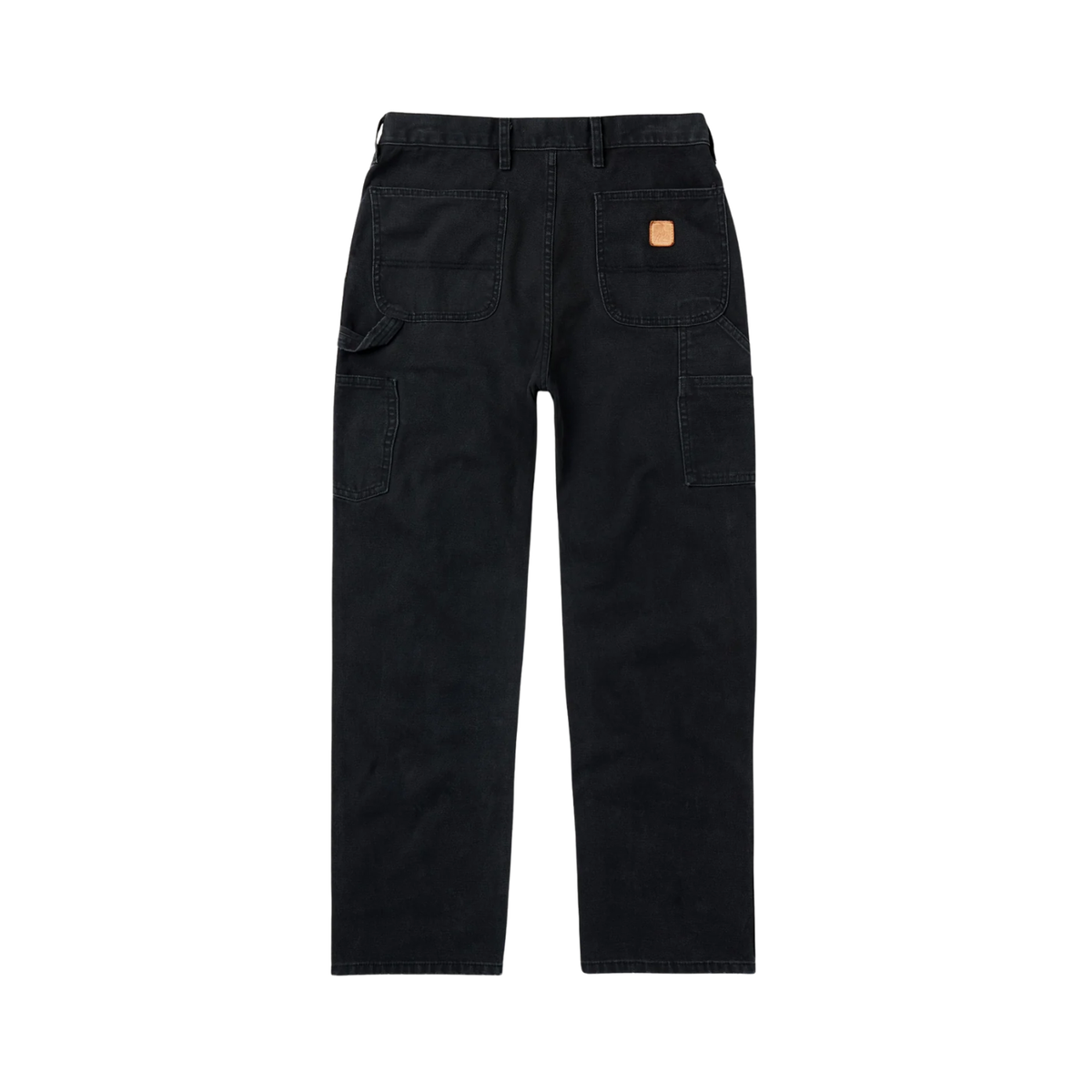One Of These Days Canvas Painters Pant — Black — view 2