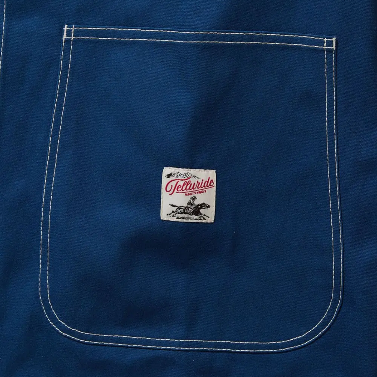 Telluride Chore Coat — Industrial Blue — view 8