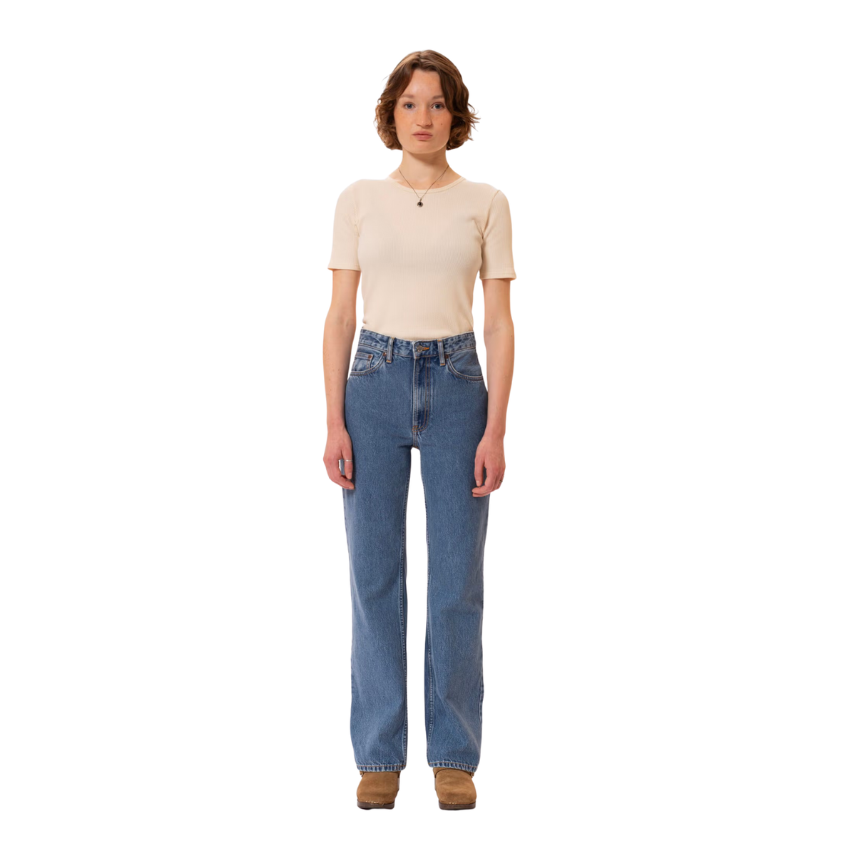 Nudie Jeans Clean Eileen — Casual Blue — view 4