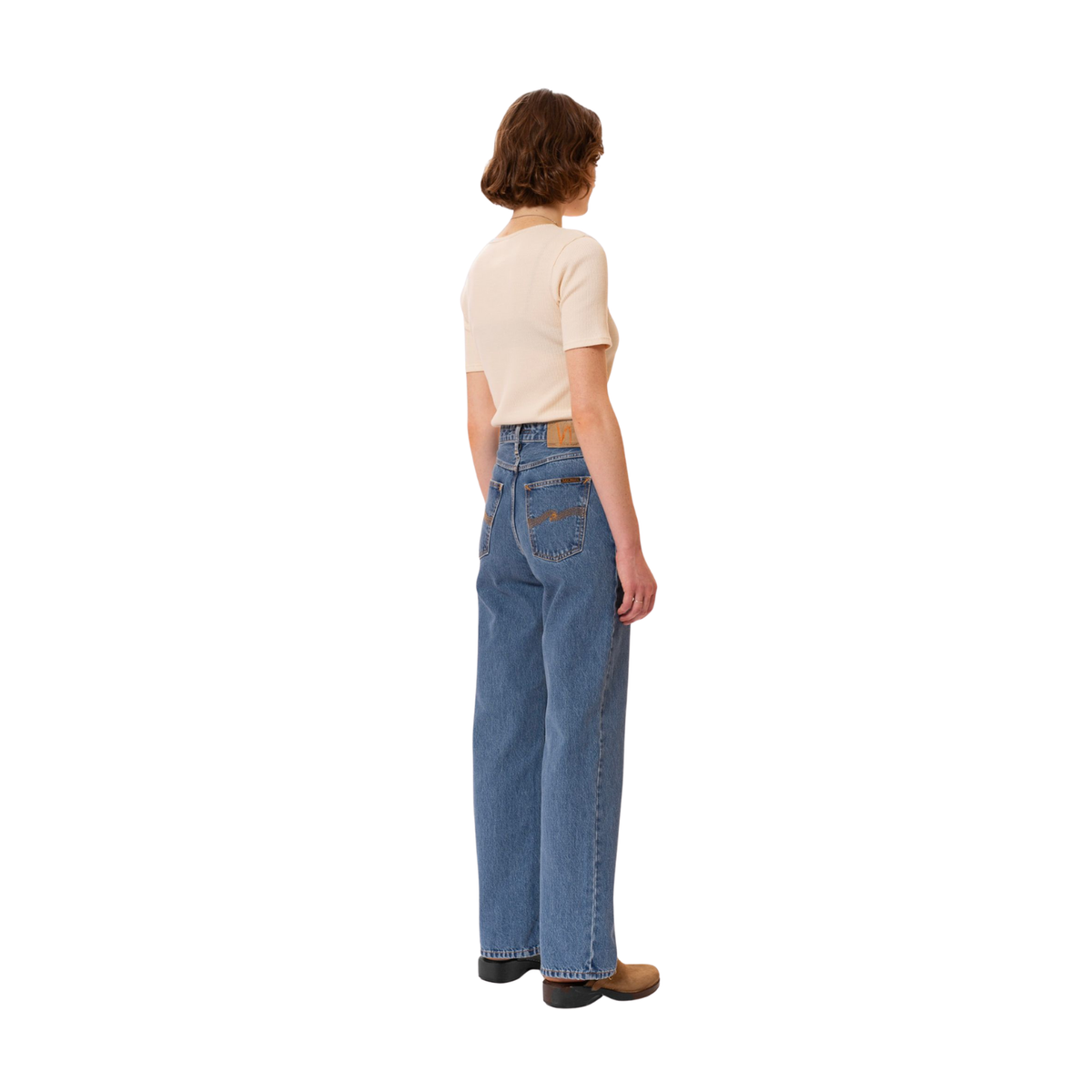 Nudie Jeans Clean Eileen — Casual Blue — view 5