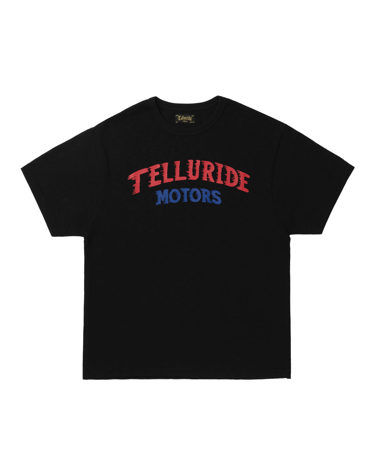 TELLURIDE MOTOR LOGO TEE - BLACK