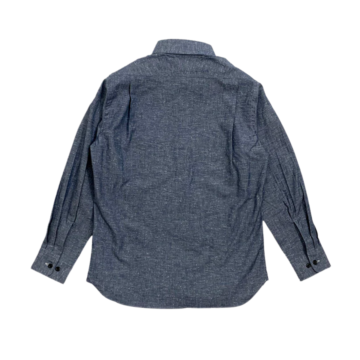 Dry Bones Chambray Work Shirt Andy — Blue — view 7