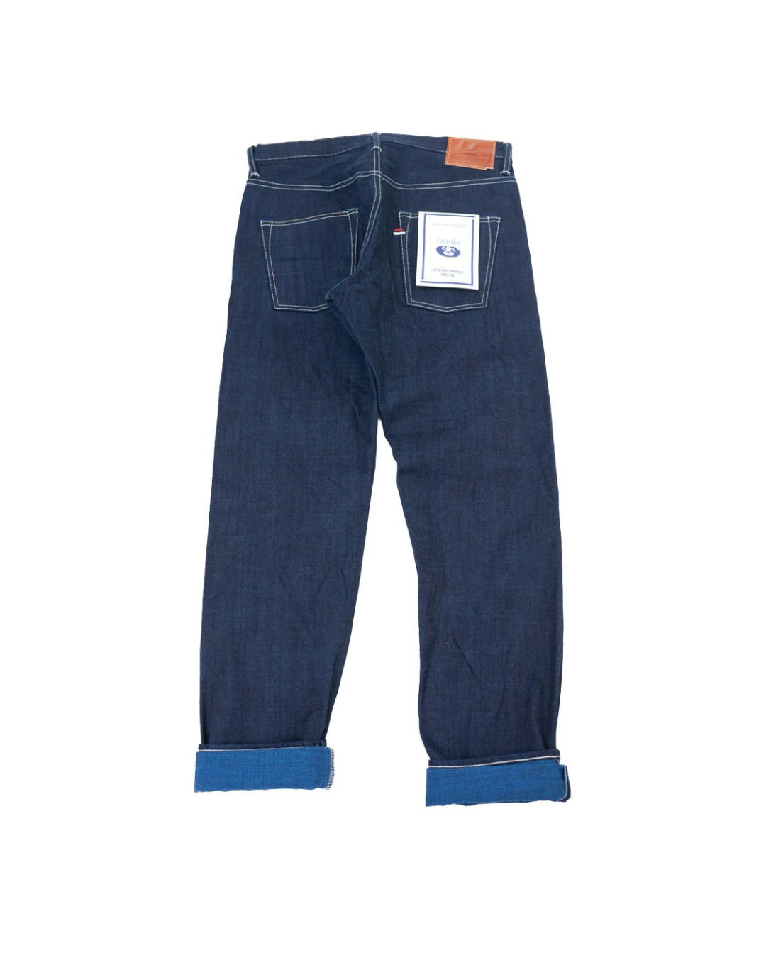 Tanuki Yurai Regular Straight — Indigo X Cobalt Blue — view 2