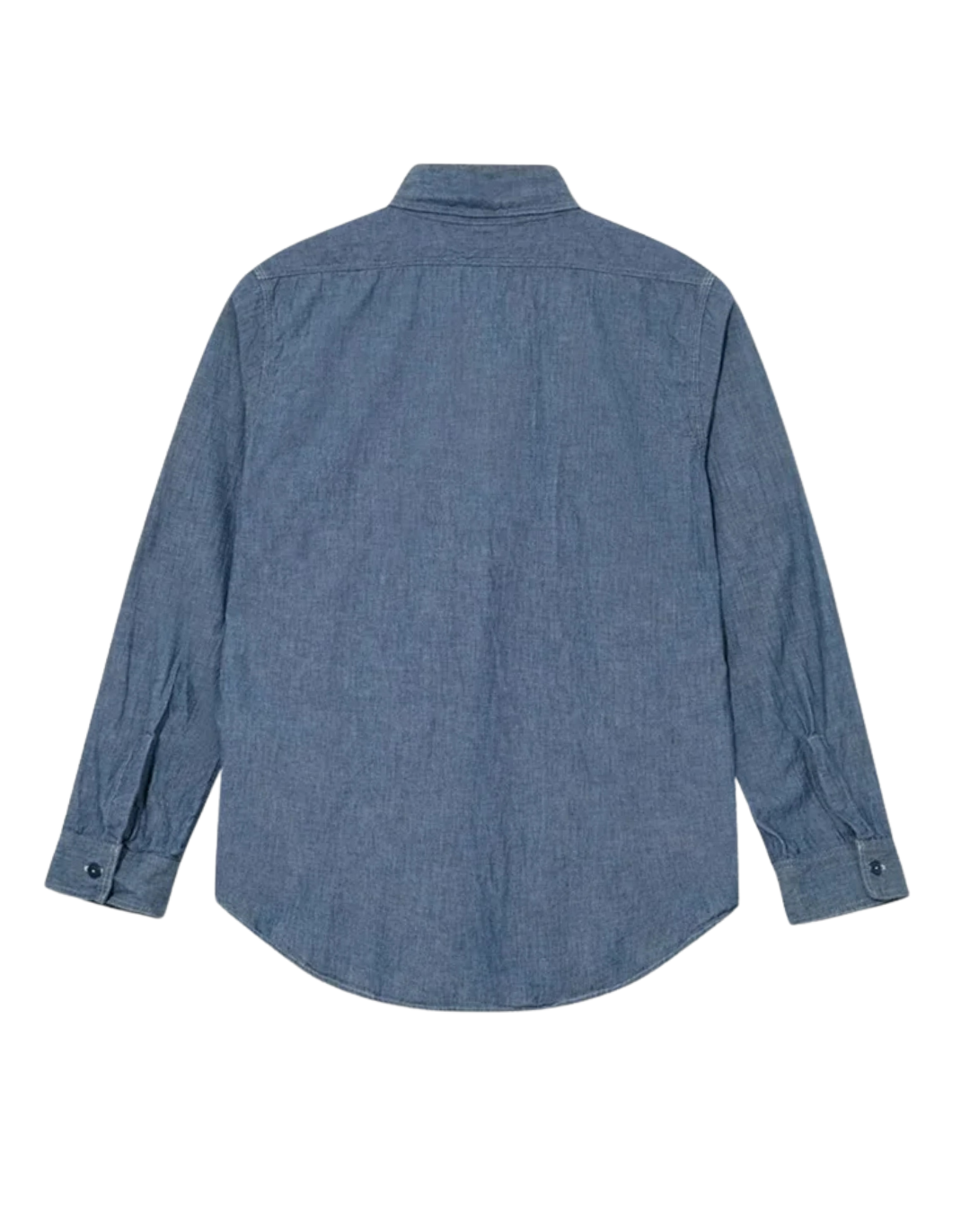 orSlow Slim Fit Chambray Work Shirt — Chambray — view 2