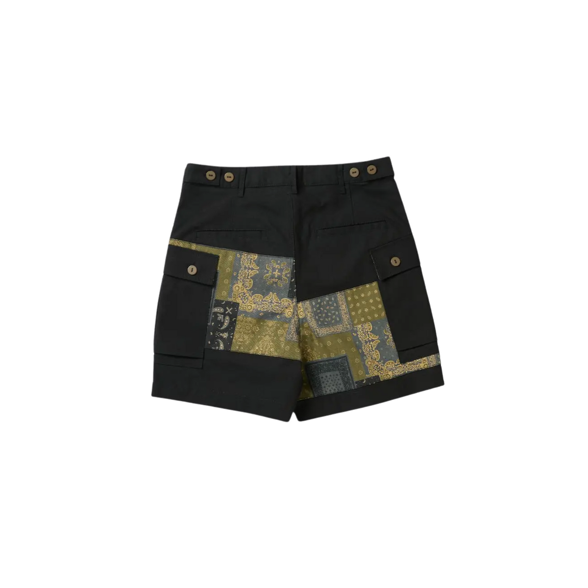 Union Labs Patch Up P43 Shorts — Black — view 2