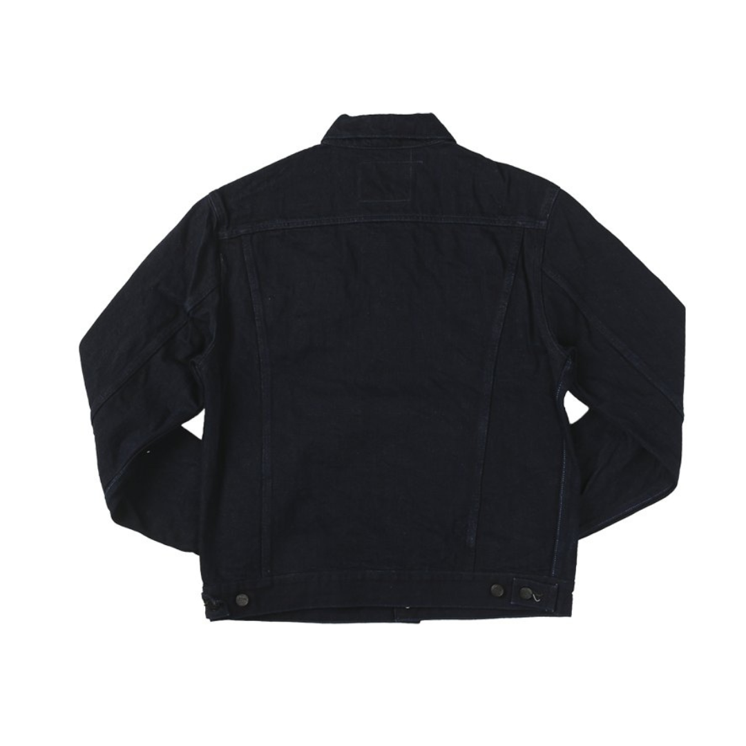 Tanuki Id Type 3 Jacket — Indigo X Indigo — view 2